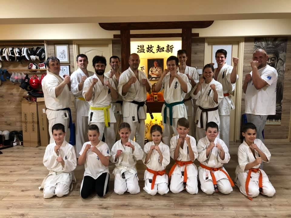 Members of the dojo