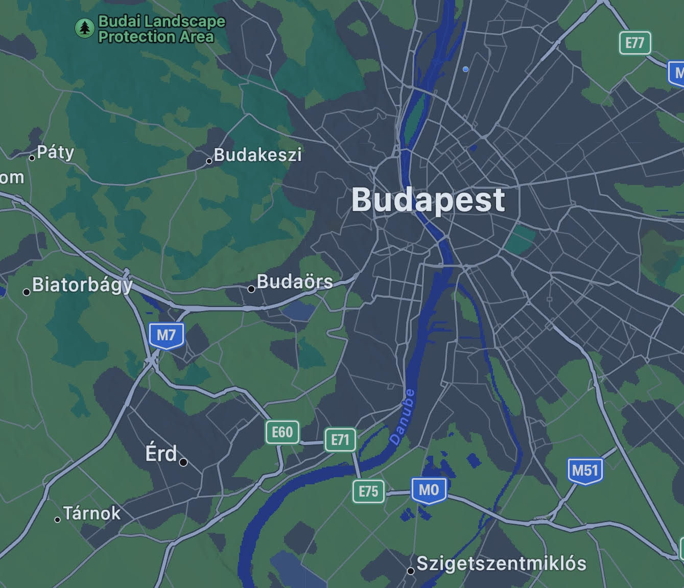 address on map